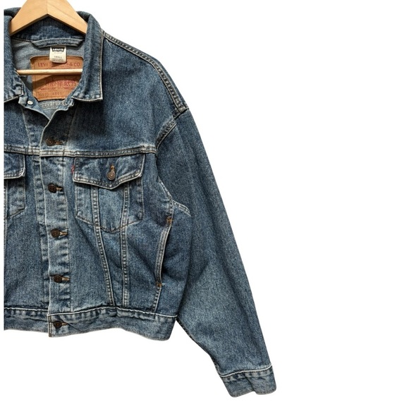 Vintage Levi's 90s denim Jean Jacket Size Small - Picture 4 of 9